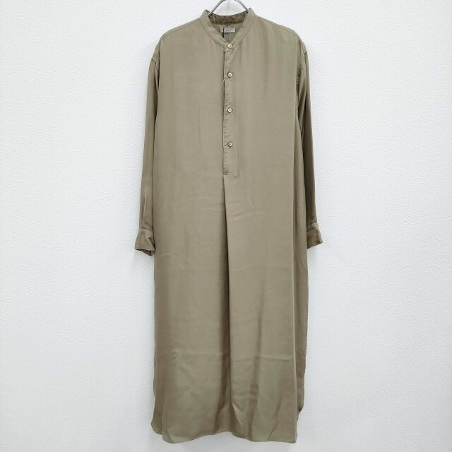 LENO リノ♡BAND COLLAR PULLOVER DRESS　0 LENO (リノ) BAND COLLAR PULLOVER DRESS / バンドカラープル