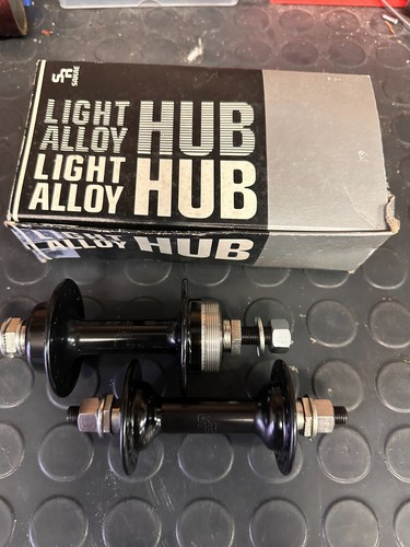 NOS Vintage Suzue BMX Hub Set Black 36 holes