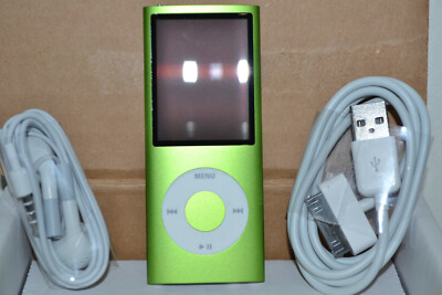 Apple iPod Nano 4th generation 16gb Green MB913LL/A MP3 Media
