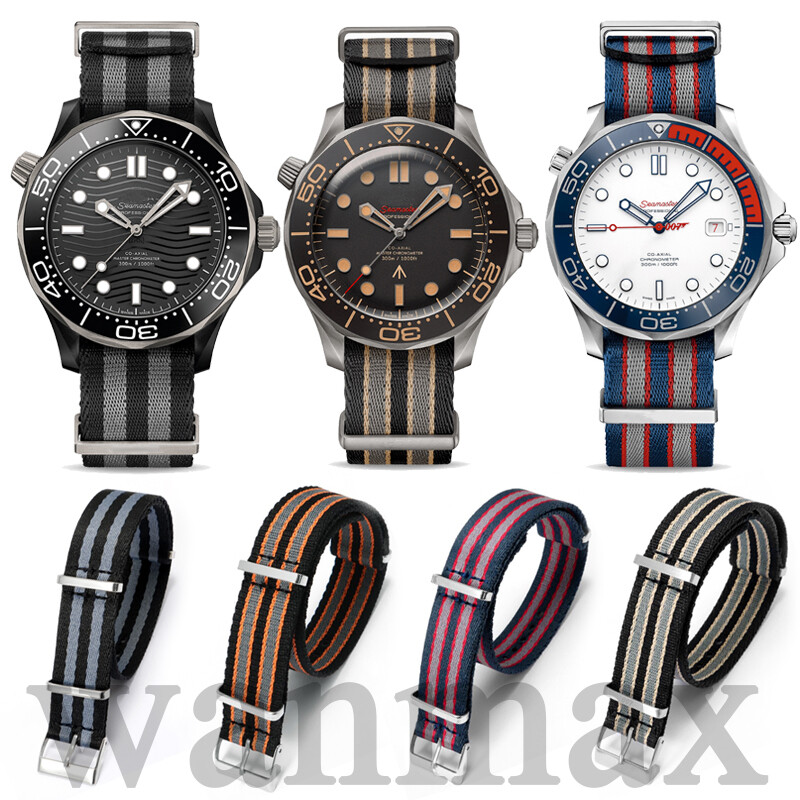 20mm Universal Nylon Strap Replacement Sports Watch Band For Watchband Bracelet