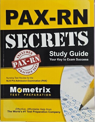 PAX-RN Secrets Study Guide 2019