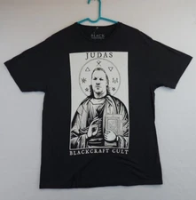 WWE Chris Jerico Judas Blackcraft Graphic Black T-shirt Mens Large