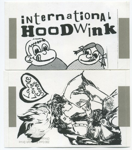 INTERNATIONAL HOODWINK Late; Cassette Tape 1993; Chicago Punk - Picture 5 of 5