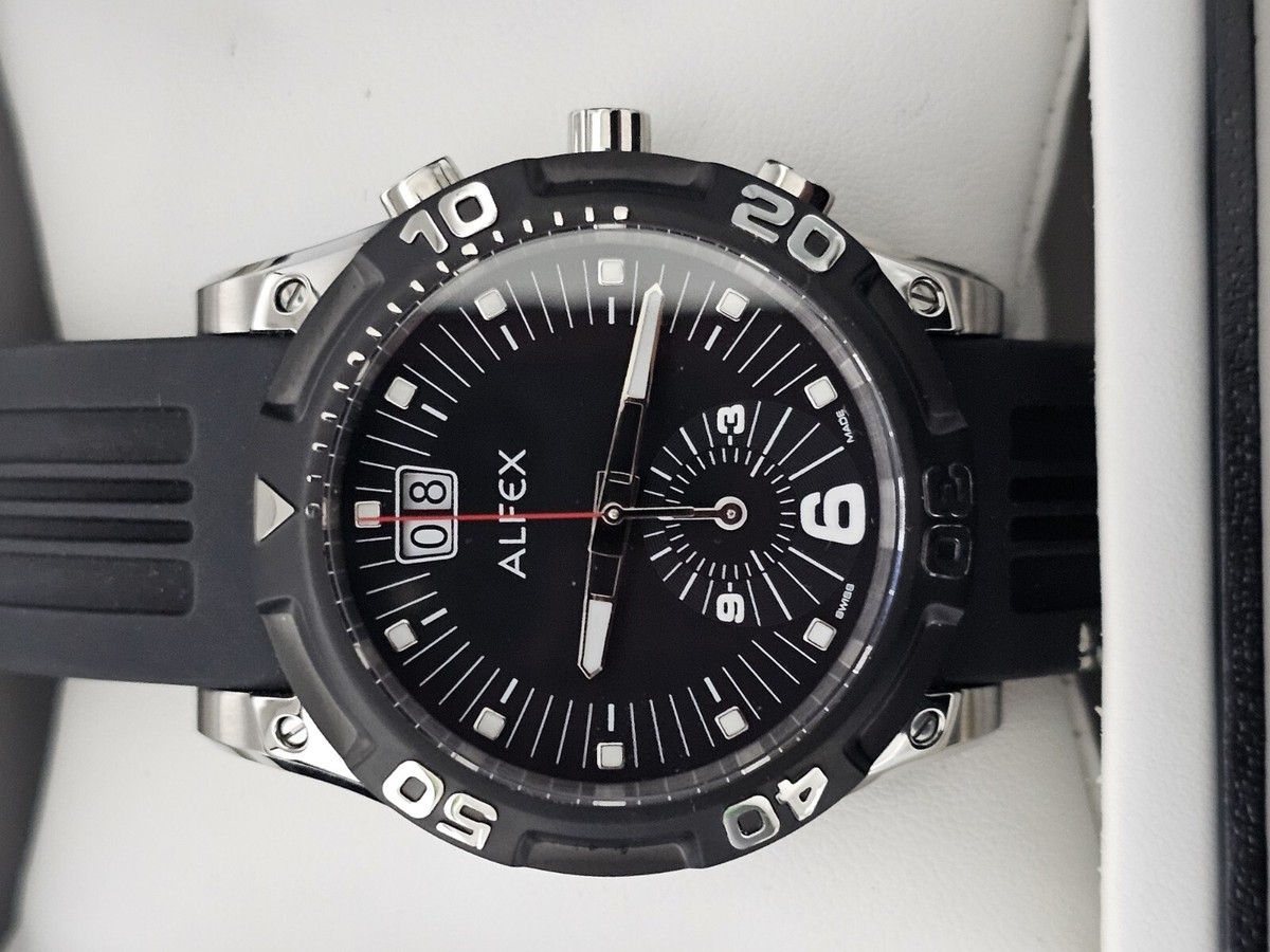 Alfex Aquatec Quartz Watch Ref 5540 | eBay