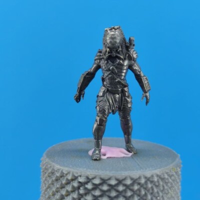 Black Pure Copper Iron Blood Warrior AVP Alien Lone Wolf Handmade Gift