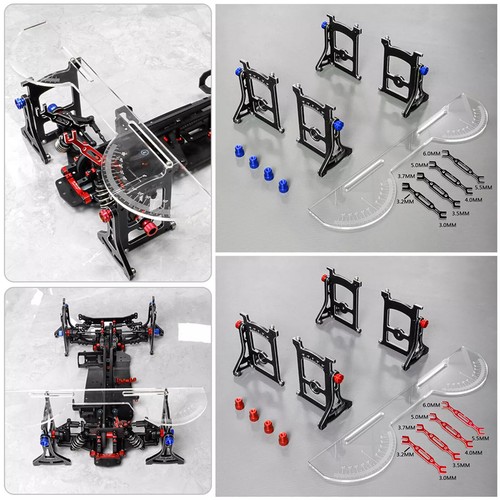 Alloy Gauge Camber Setup System With Turnbuckle For 1/10 RC Car Accessories - Picture 19 of 21