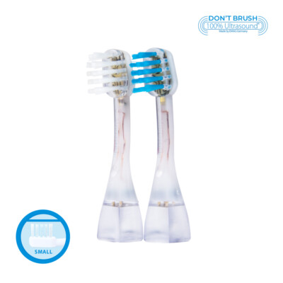Emmi-dent Ultrasound Platinum - 2 small size bristle-head attachments