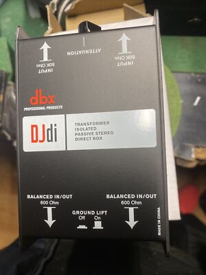 Dbx pro 2 Channel Passive Di Box