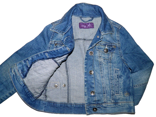 COOOLE Mädchen Jeans-Jacke s.OLIVER Gr-128 - Bild 2 von 5