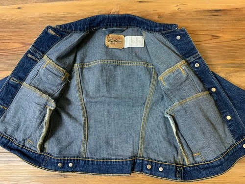 Levi Strauss Signature Youth  Medium Trucker Denim Jacket  - Picture 3 of 4