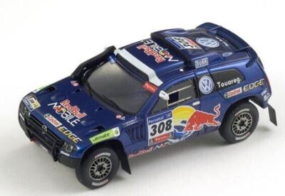 1/43 Spark S0824 VW Touareg 3 2011 Dakar Rally 2nd #308 de Villiers & Zitzewitz
