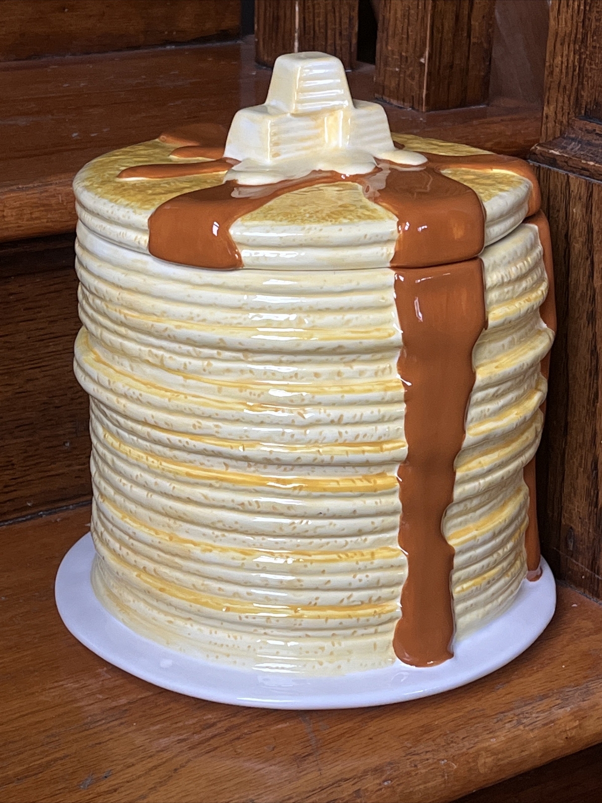 Quaker Oats Stack of Pancakes Cookie Jar Limited Edition St Joseph Mo