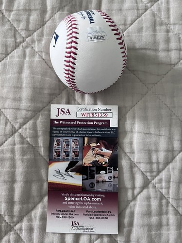 TYLER SODERSTROM Signed Autographed ROML Baseball Oakland Athletics JSA COA - Picture 7 of 7