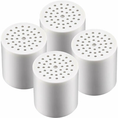4 Pack 15 Stage Shower Filter Replacement Cartridge,Shower Filter for Hard Water
