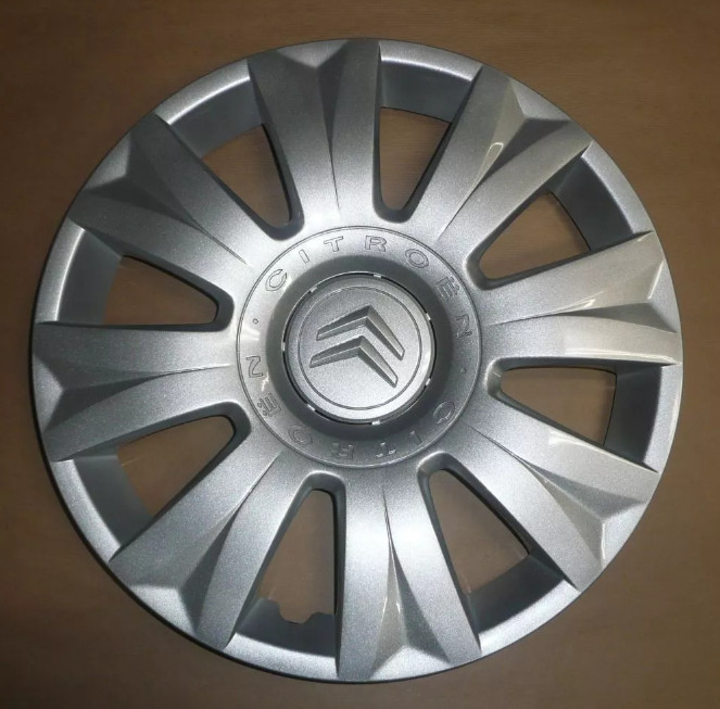 4 Enjoliveurs de Roue 14 Pouces d'Origine Citroën C2 C3 C4 5416H3