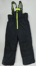 Swiss Tech Ski Snow Bibs Pants Youth Kids Pants Size XS 4-5 Black