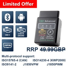 Eonon V0056 ELM327 Auto Bluetooth OBD2 OBD-II per Android Stereo Radio GPS SatNav