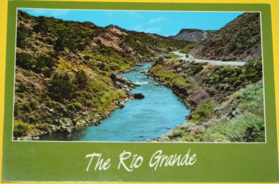 AK. Ansichtskarte. The Rio Grande. Río Bravo. Nicht beschriftet. (7901)