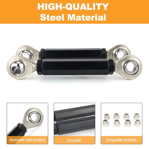 Motorcycle Adjustable Sway Bar End Links Fit For Polaris RZR TURBO PRO XP 2020 - Picture 4 of 24