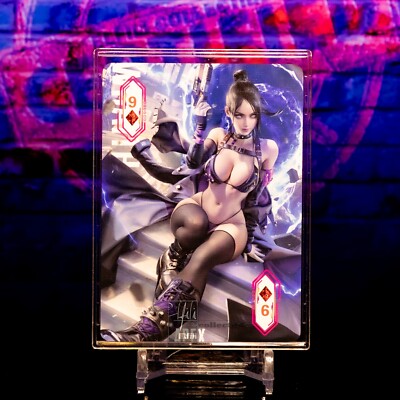 Wraith Waifu Trading Card ACG Goddess Alliance NL Deck Pink Foil Apex Legends