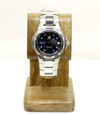 タグホイヤー tag heuer WL1113-0 デイト ネイビー クォーツ TAG Heuer Kirium 38mm Blue Date Dial Silver Toned Dive Watch