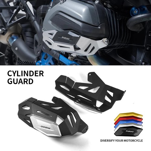 Engine Cylinder Guard Protector Head Valve Cover For BMW R1200GS R1200R R1200RT - Foto 4 di 20