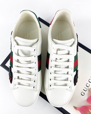gucci arrow trainers