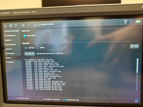 M9484C 14GHz VXG (new model) Vector signal generator, Loaded, Keysight Warranty - Picture 5 of 23