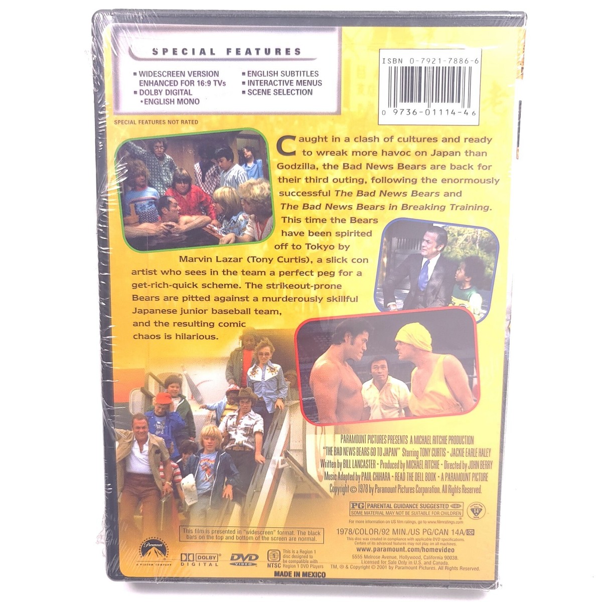 The Bad News Bears Go to Japan New DVD 1978 | eBay