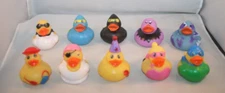 Jeep Rubber Ducks Fun Express Masked Duck and more - Lot of 10
