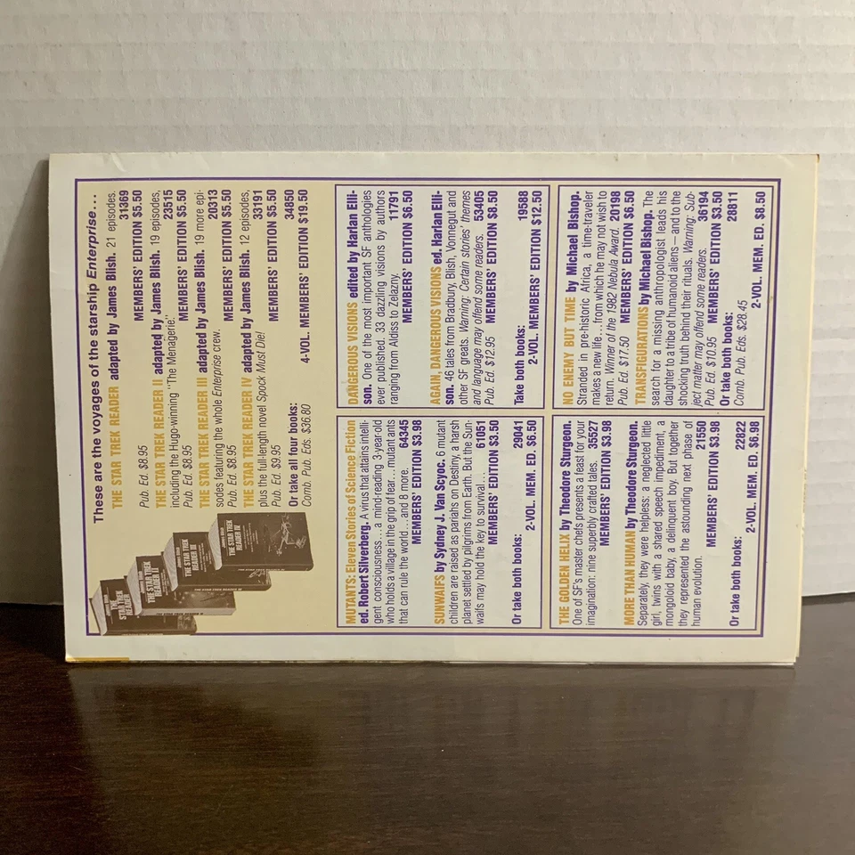 Things To Come SFBC Newsletter Fall 1984 The Book Of Lost Tales, Part One - Image 4 of 4