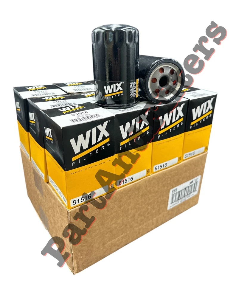 51516 Wix  Oil Filter for Ford Mazda Chrysler Dodge Jeep (Pack of 12) - Image 2 of 2