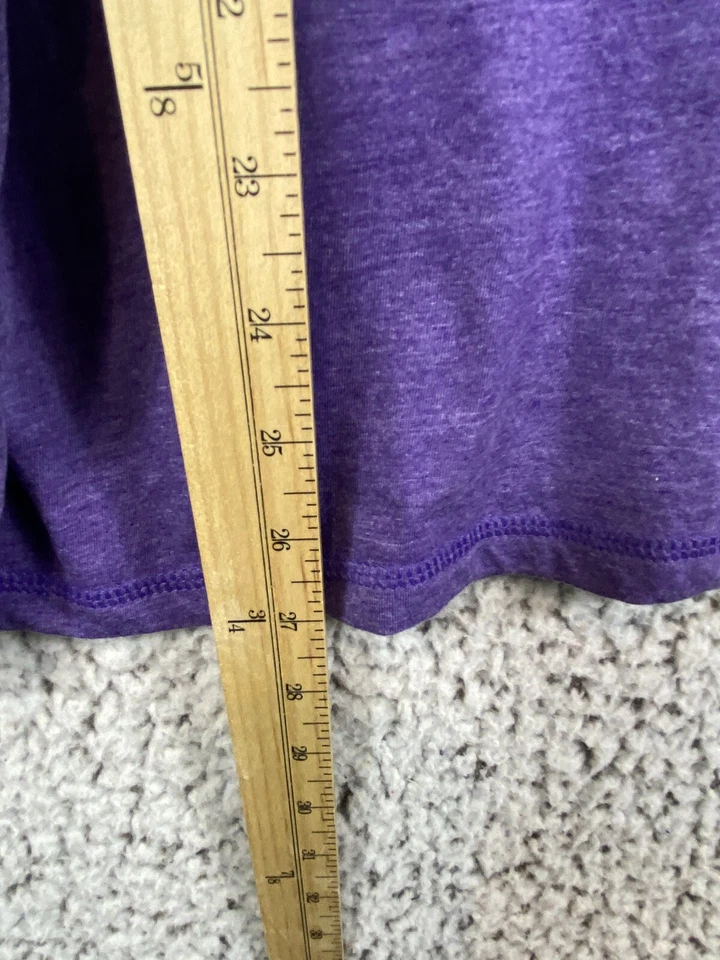 Yunque Púrpura Sudadera con Capucha Algodón Manga Larga Cuello Redondo Top Mujer Talla 2XL Foto 4 de 4