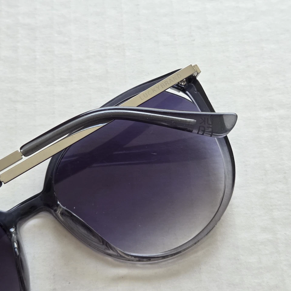 Womens Sunglasses Lucky Brand SLBD124 Black/Gray 58 17 137 Weekender Travel - Image 3 of 4