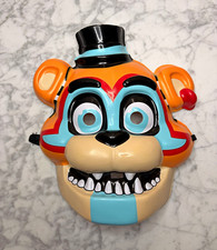 Five Nights at Freddy  s Glamrock Freddy Plastic Face Mask Adjustable One Size