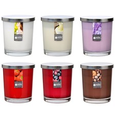 Müller Kerzen Duftglas Maxi Aromatic Art Duftkerze im Glas Deckel 45h 6 Sorten