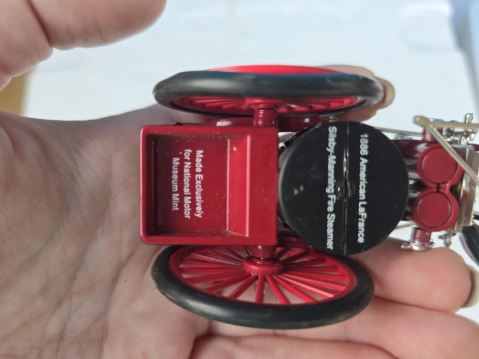 1886 American LaFrance Silsby-Manning Fire Steamer Die-Cast Model - Image 4 of 4