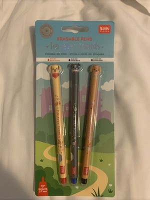 Legami Fur-ever Friends Erasable Pens