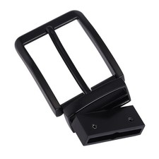 1 3/8" 35mm Reversible Belt Buckle Replacement Belt Buckle Square Black