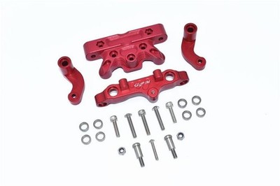 GPM ARRMA Kraton, Outcast 8s Aluminium Querlenker- & Lenkungsbefestigung rot / G