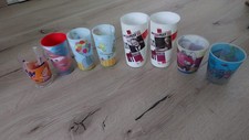 8 Party-Trinkbecher für Kinder und Erwachsene mit Motiven