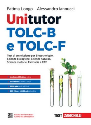 Unitutor TOLC-B und TOLC-F. Zulassungstest für Biowissenschaften, Biota...