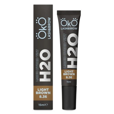 Dye eyebrow and eyelash OKO Lash&Brow H20 Liquid  Tint, Light Brown 8.36 15 ml