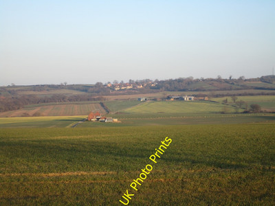Foto 6x4 Blick über Conisbrough Parks Parks Farm Cottage sind die nächsten c2016