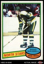 1980 O-Pee-Chee #152 Brad Maxwell North Stars 6 - EX/MT