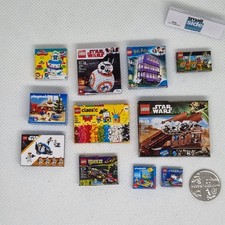 Dolls House miniature 1:12 scale handmade toy box - Choose your toy! (Lego etc)