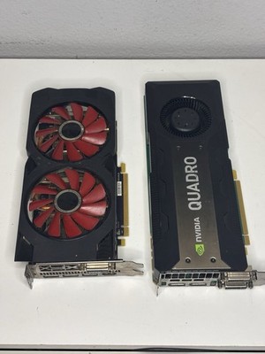 GPU Lot: XFX Radeon RX 570 8GB Tested + NVIDIA Quadro K5200 8GB Untested
