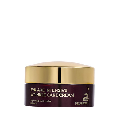 SYN-AKE Intensive Wrinkle Care Cream 100G   Brightening & Smoothing Facial Moist
