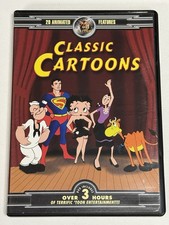Classic Cartoons DVD 20 Animated Features 3 Hours Betty Boop Superman Popeye