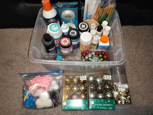 Mixed Lot Of Craft Supplies